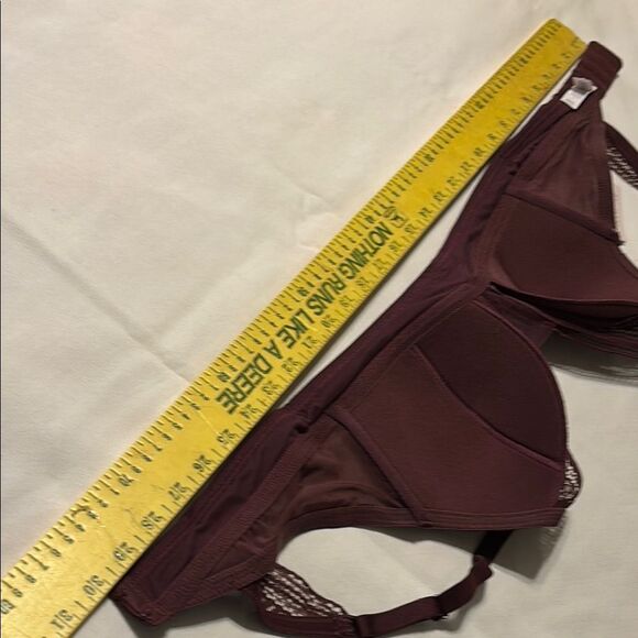 Auden Red Lace Wireless Bralette - Picture 9 of 11